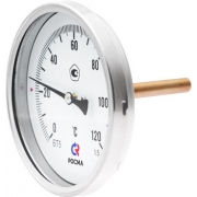Термометр биметаллический БТ-51.211(0-120гр.С)G1/2. 64мм