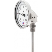 Термометр биметаллический (коррозионностойкий) БТ-54.220(0-120гр.С)G1/2. 64мм. 1,5